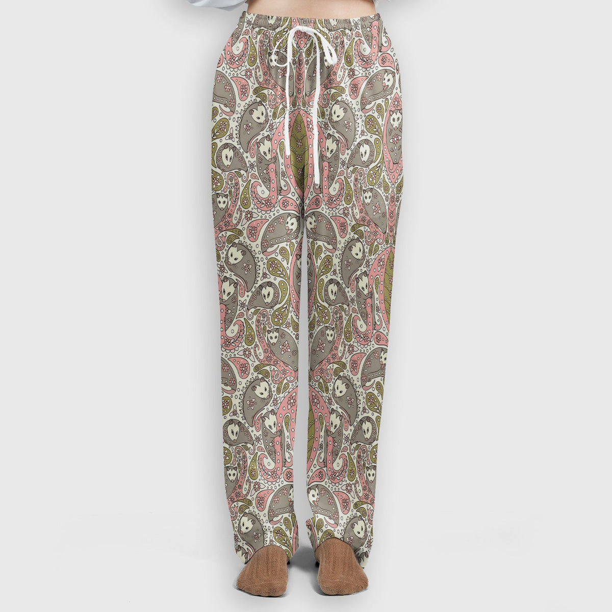 Opossum Paisley Nurse Scrub Set