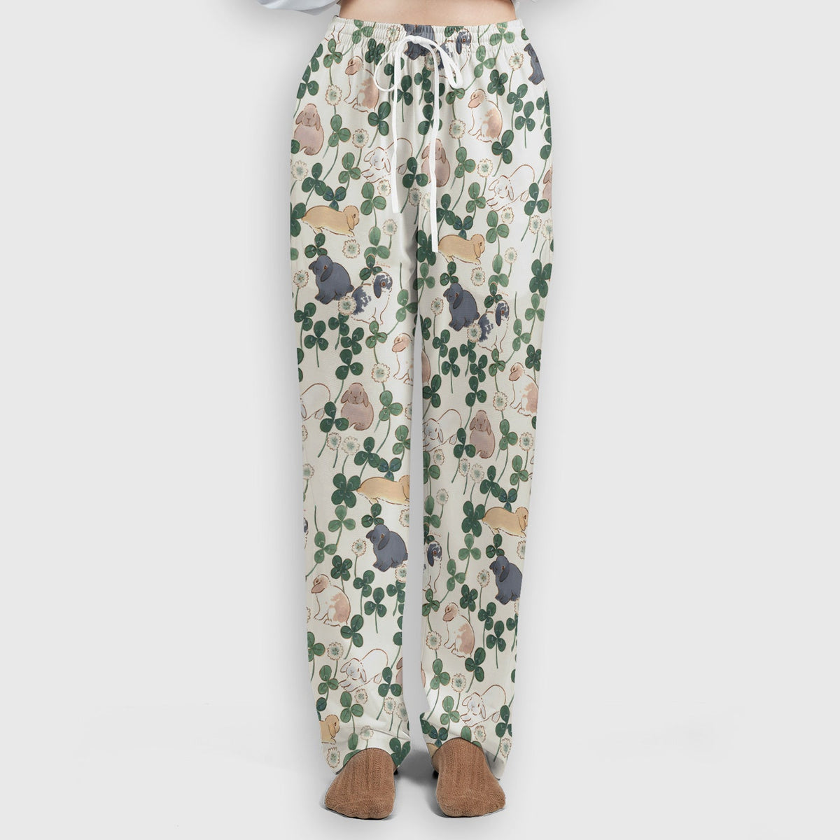 Bunny Clover Garden Meadow Nurse Scrub Set