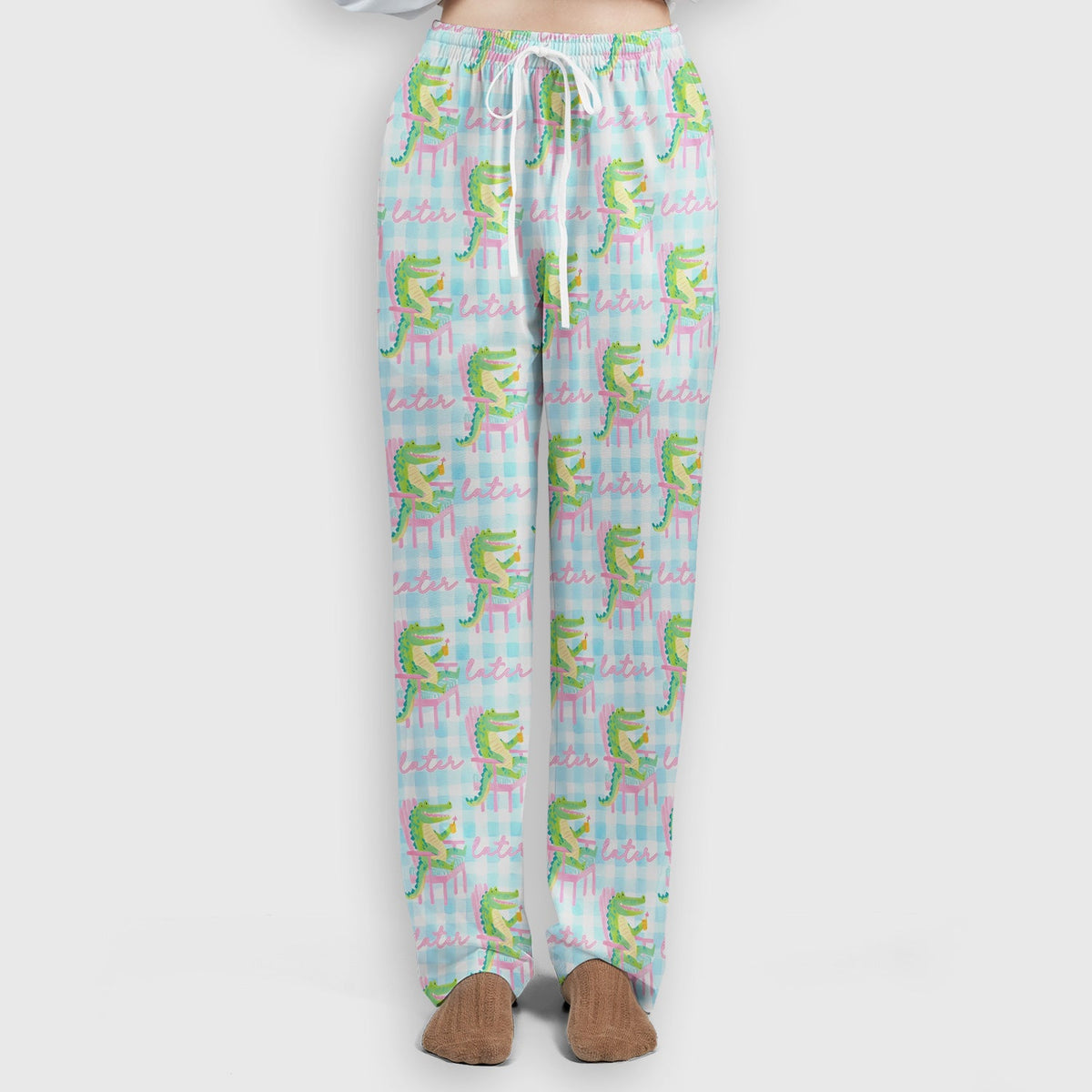 Lazy Crocodile Later Nurse Scrub Set