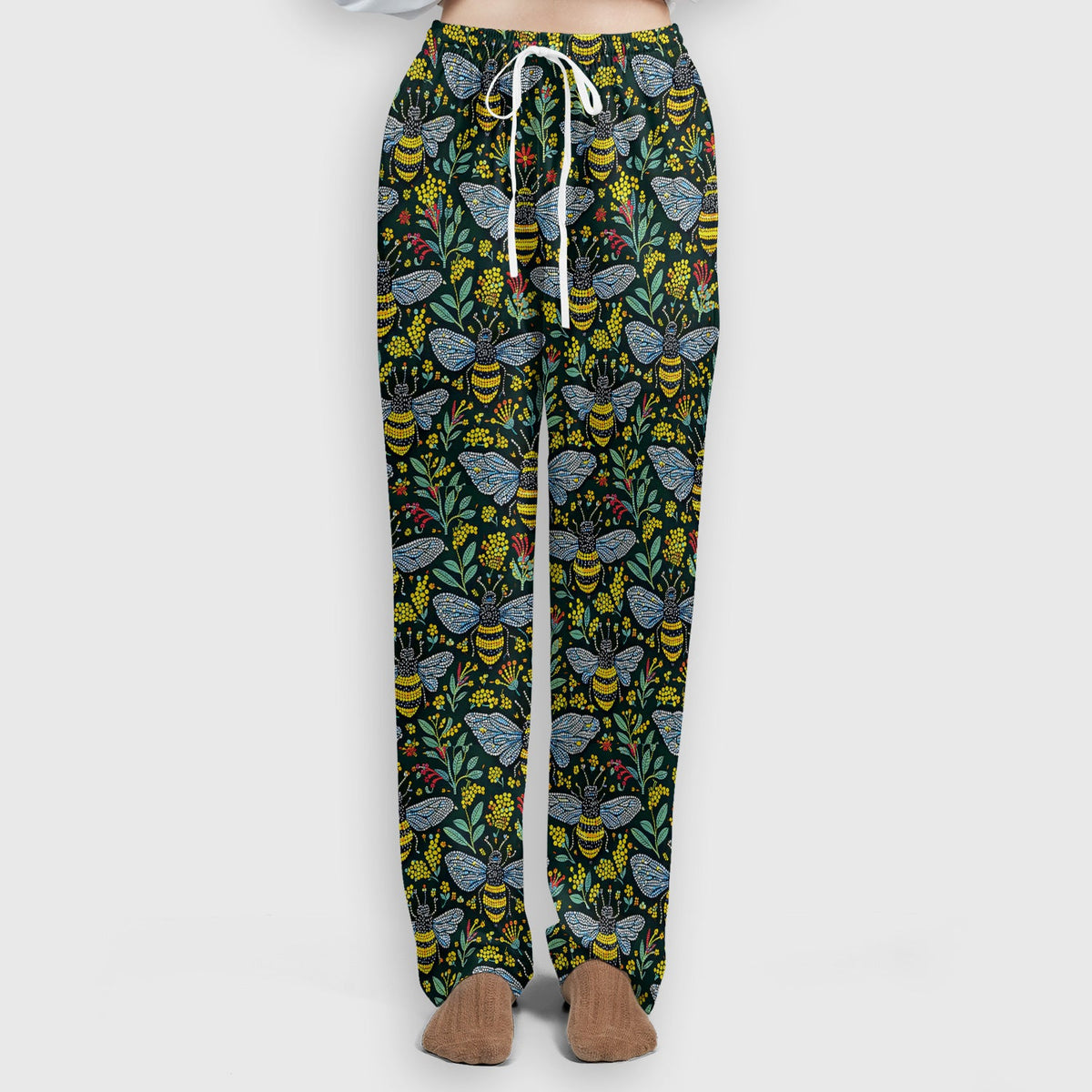 Honey Bee Wildflower Garden Nurse Scrub Set