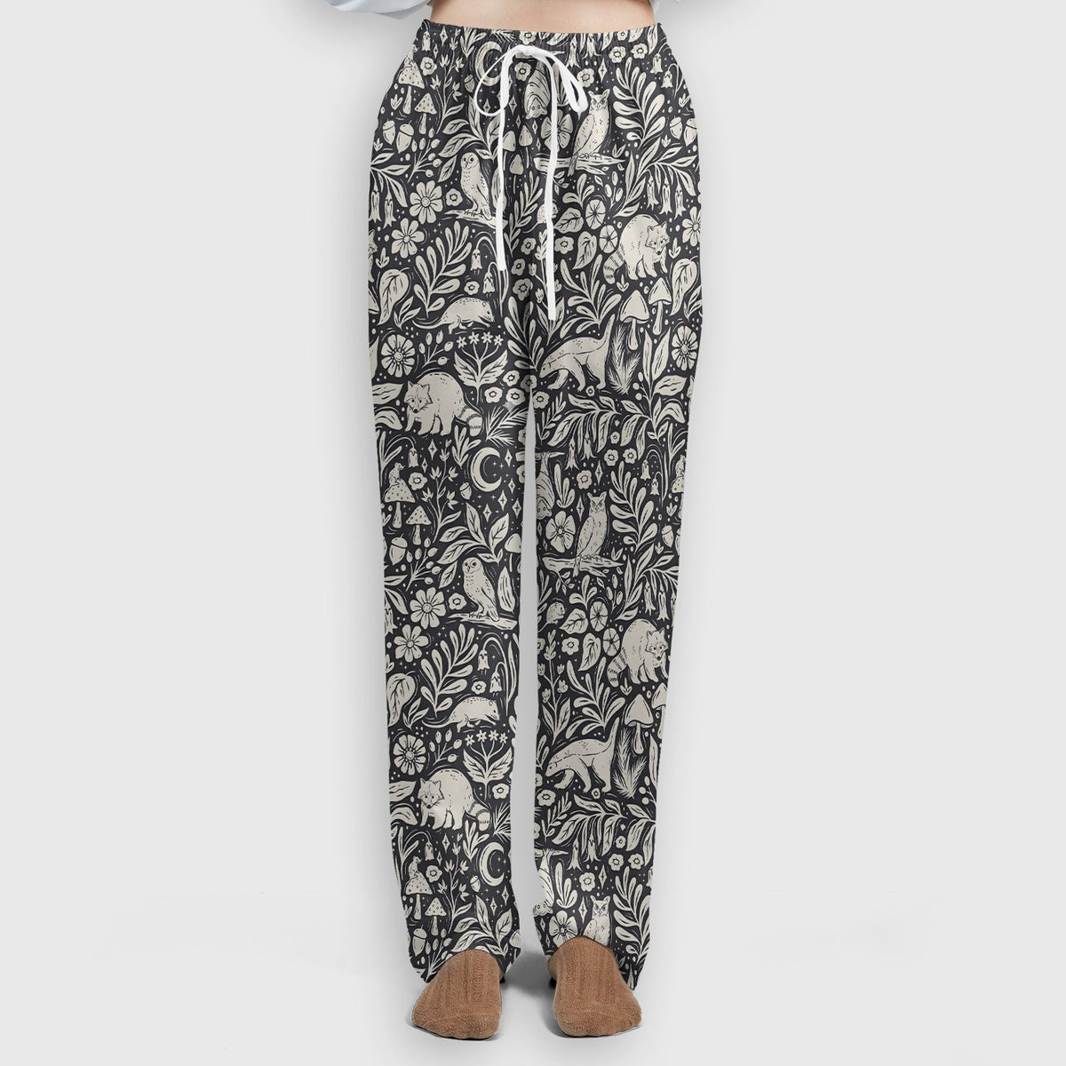 Woodland Animal Forest Nurse Scrub Set