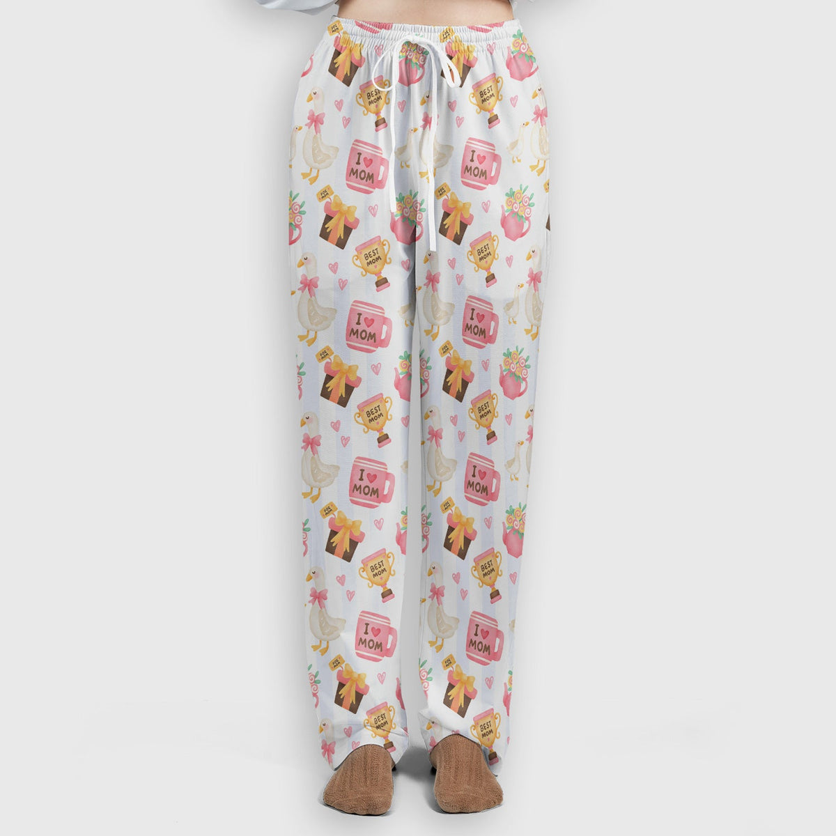 Sweet Nurse Mom Goose Trophy Scrub Set