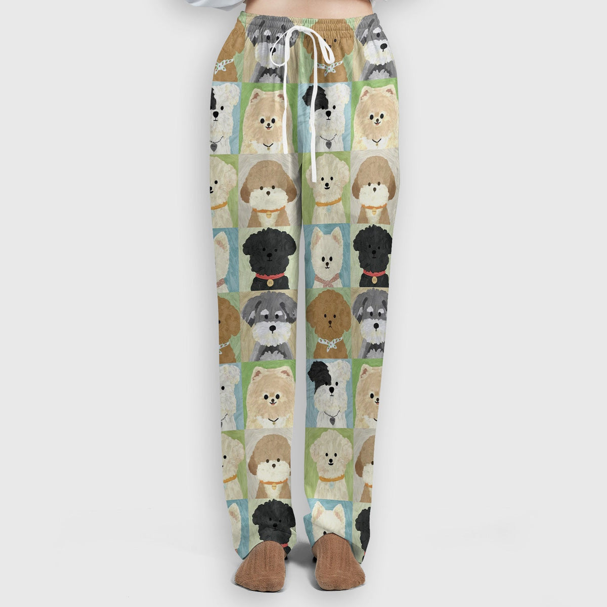 Adorable Different Dog Breeds Nurse Scrub Set