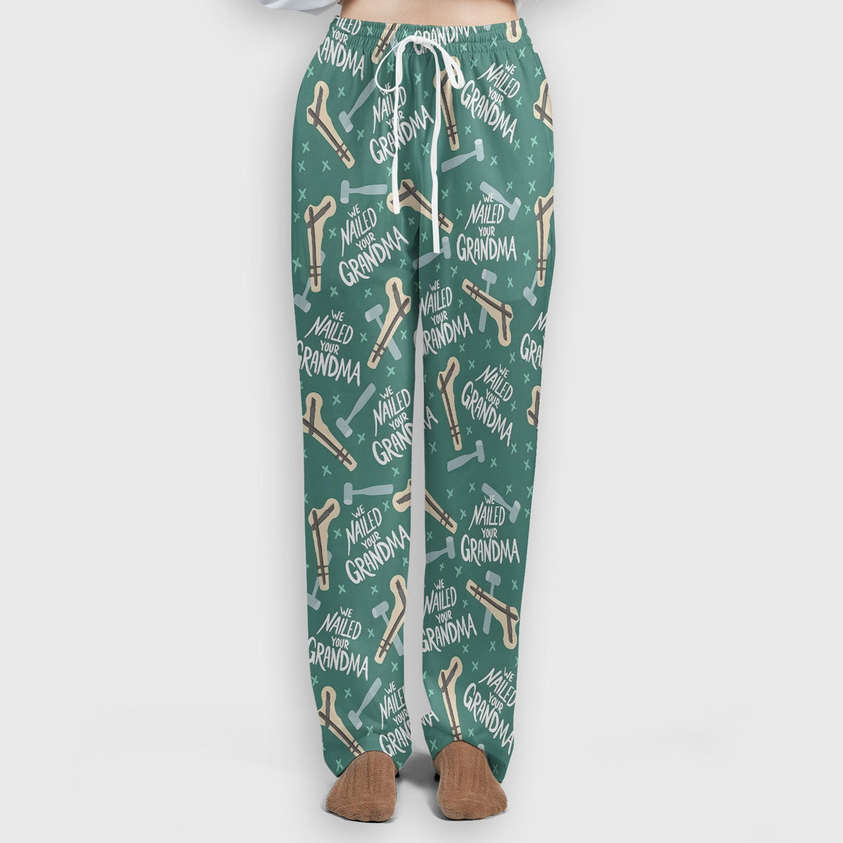 Bone Hammer Nailed Your Grandma Nurse Scrub Set
