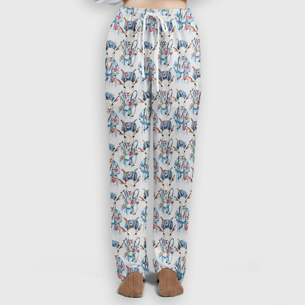 Goat Lover Nurse Scrub Set