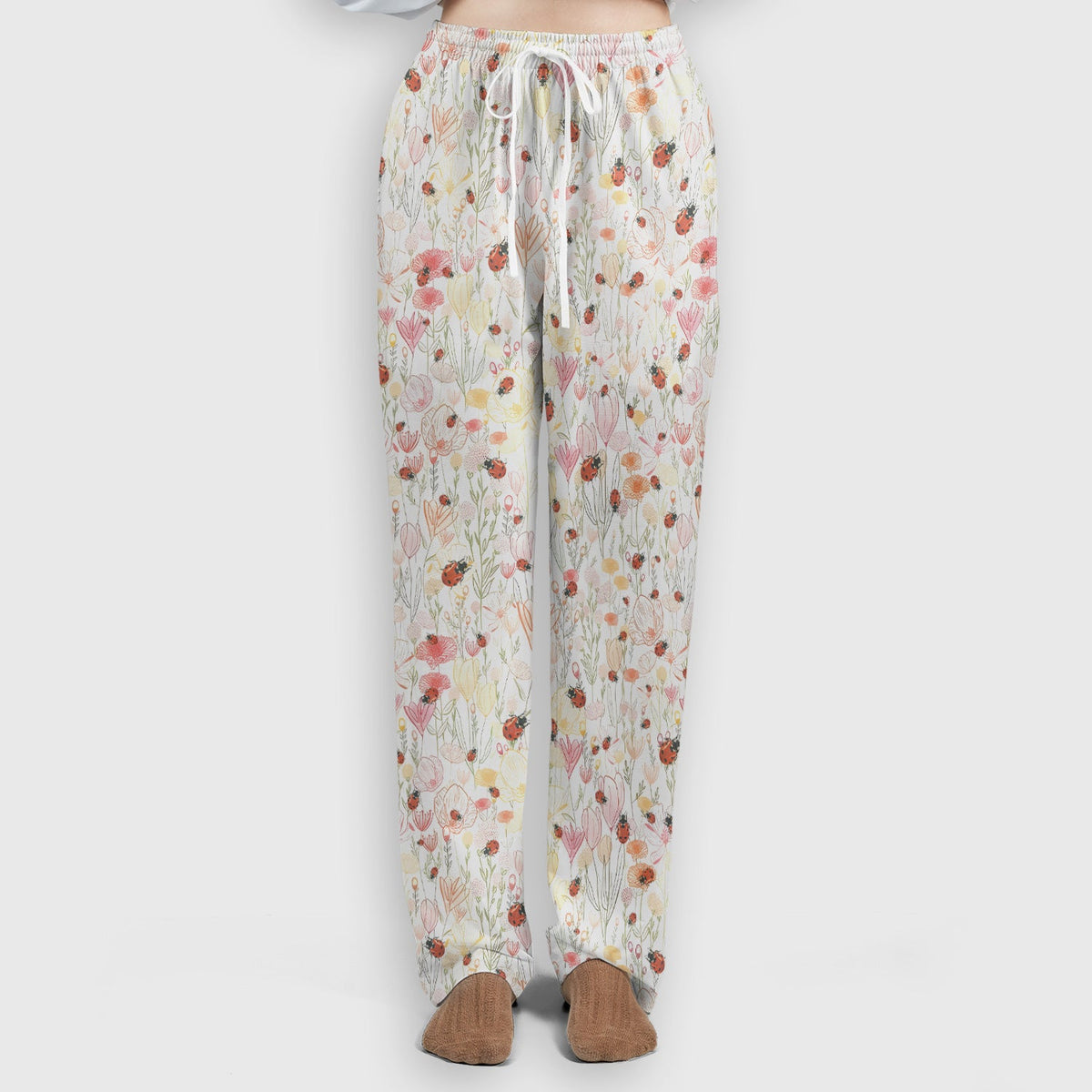 Wildflower Ladybug Garden Nurse Scrub Set