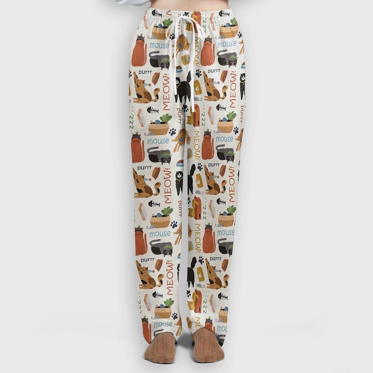 Meow Purr Cat Nurse Scrub Set
