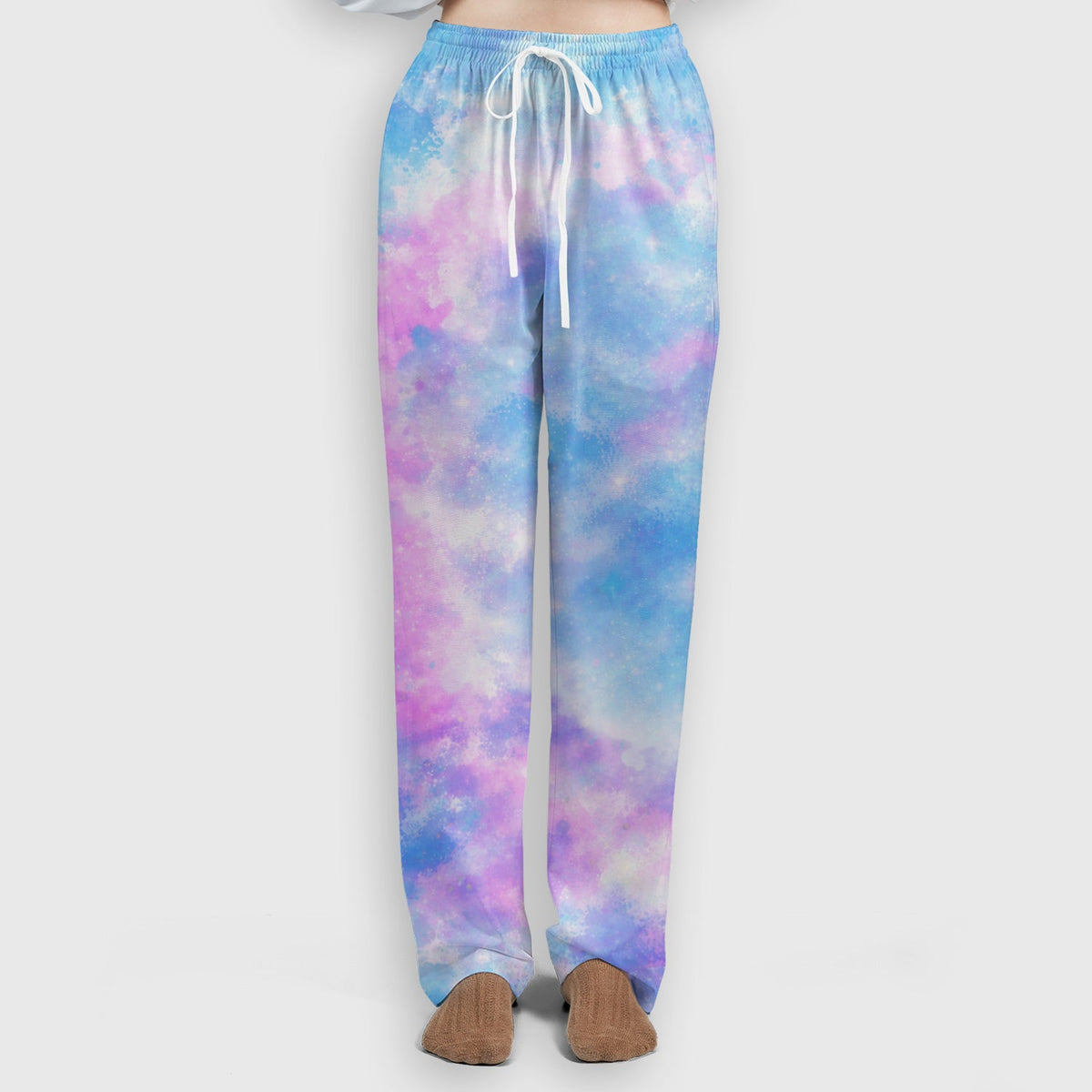 Pastel Galaxy Sea Turtle Bubble Art Scrub Set, Scrub Pants and V Neck Top