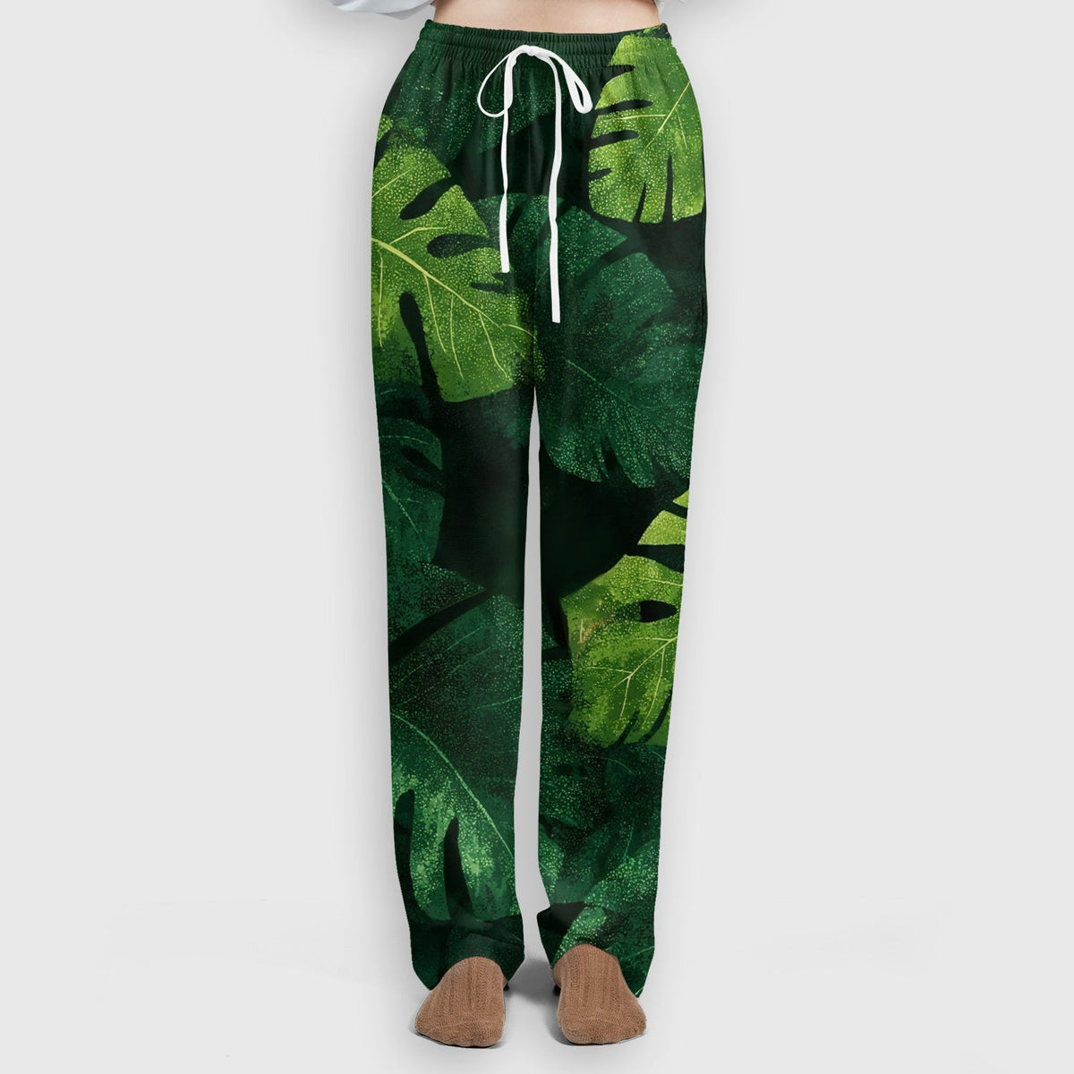 Frog Jungle Leaves Nurse Scrub Set