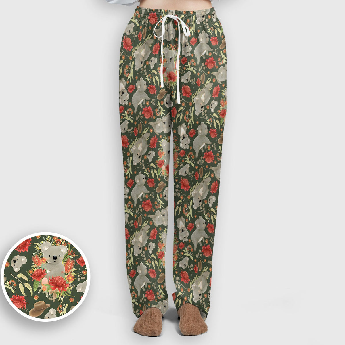 Koala Wildflower Nurse Scrub Set