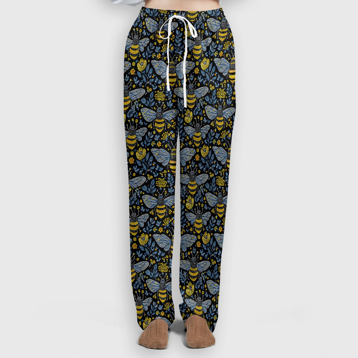 Honey Bee Wildflower Garden Nurse Scrub Set