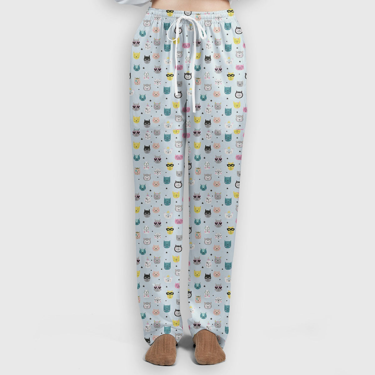 Colorful Kitty Nurse Scrub Set