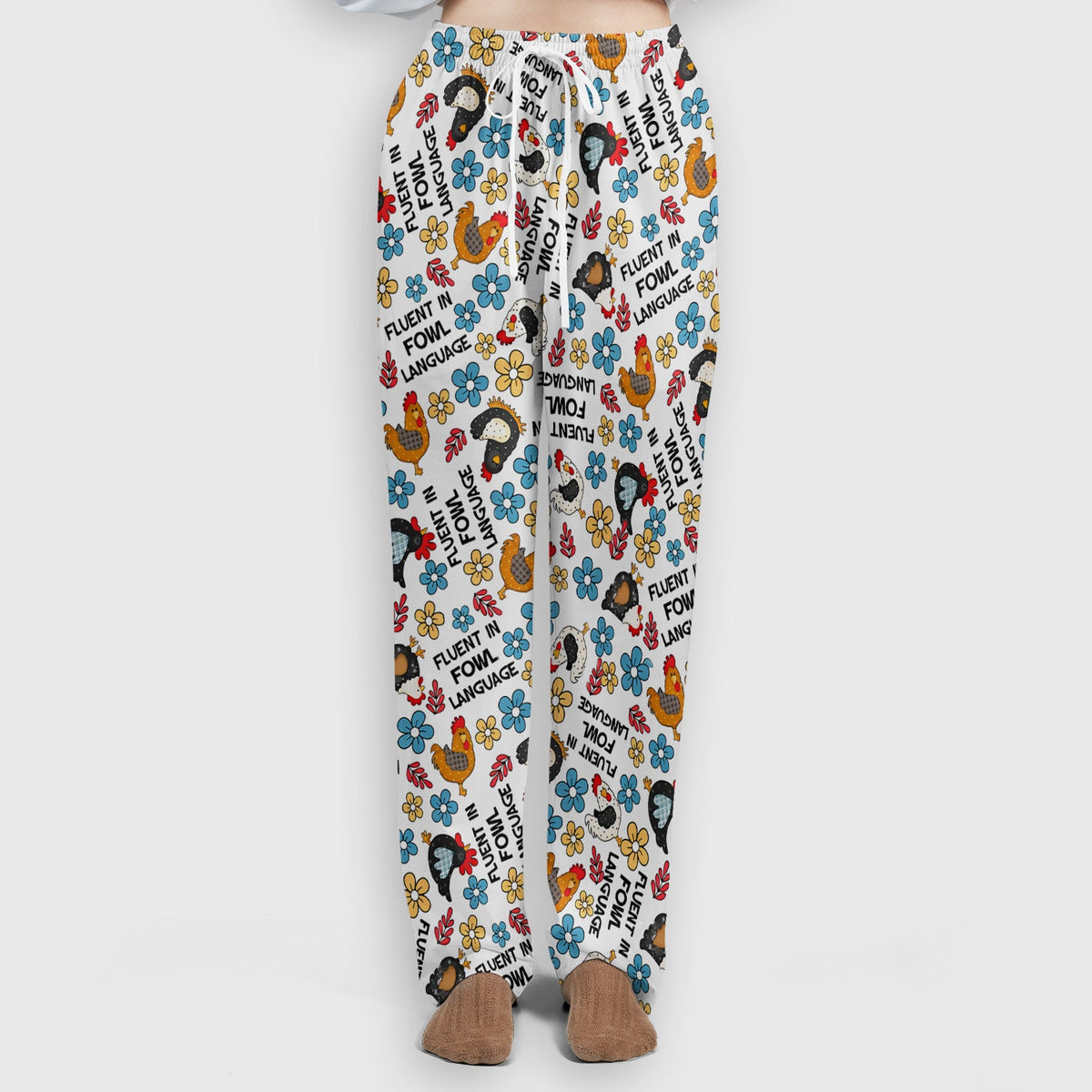 Fluent In Fowl Language Nurse Scrub Set
