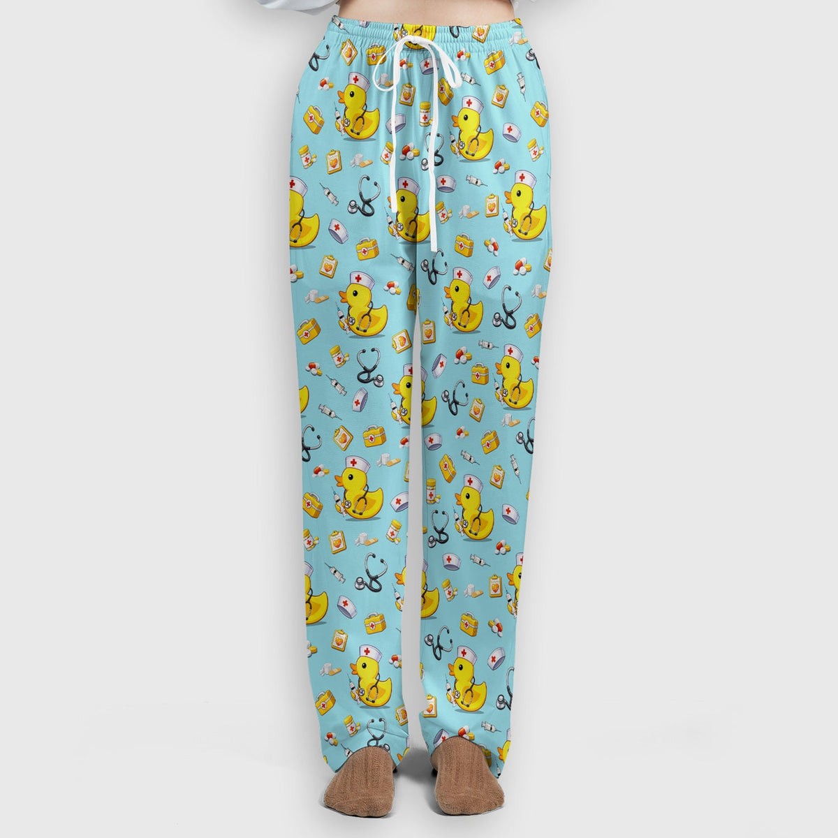 Medical Duck Nurse Scrub Set