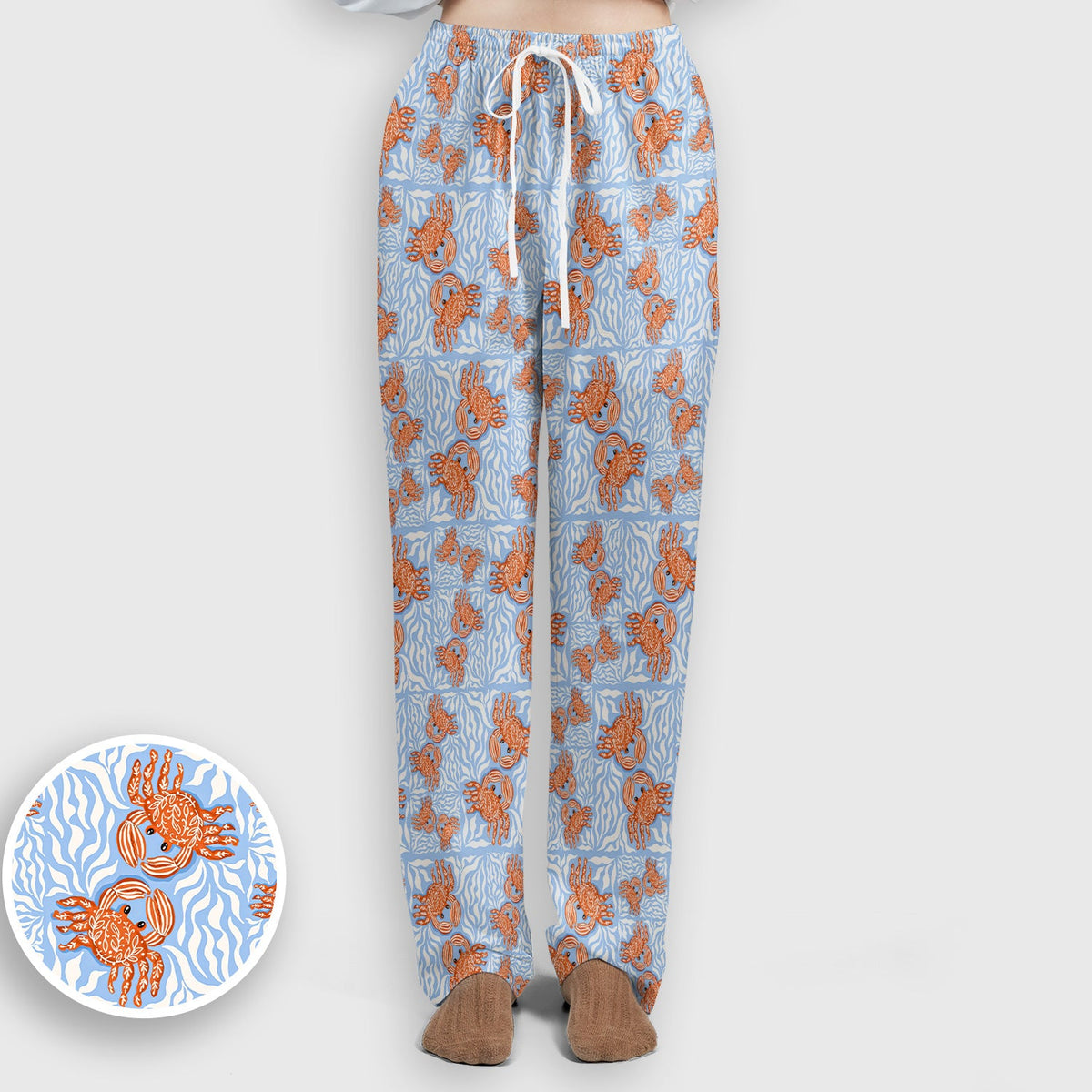 Coastal Crab Nurse Scrub Set
