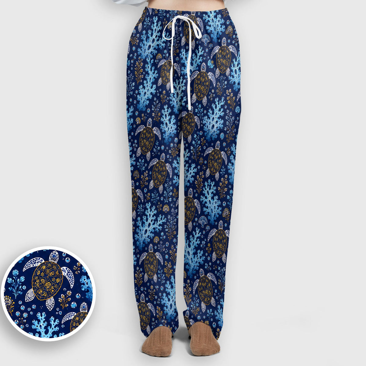 Ocean Turtle Coral Nurse Scrub Set
