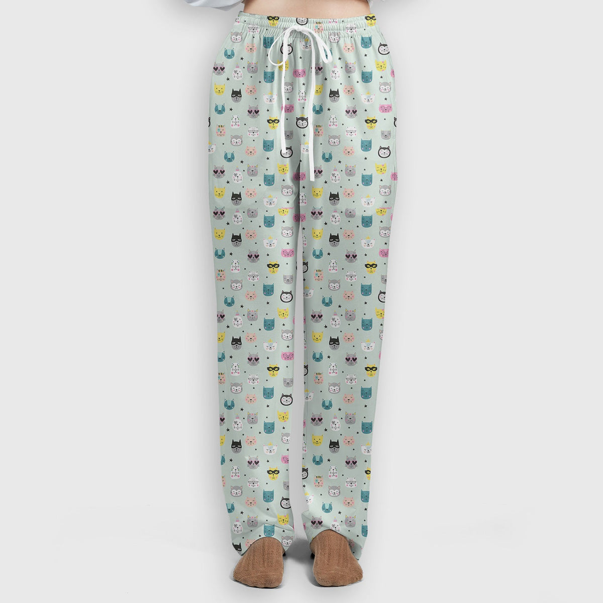 Colorful Kitty Nurse Scrub Set