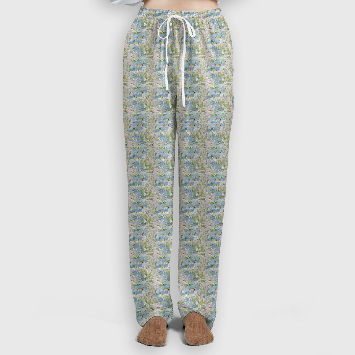 Ducks In Pond Nurse Scrub Set