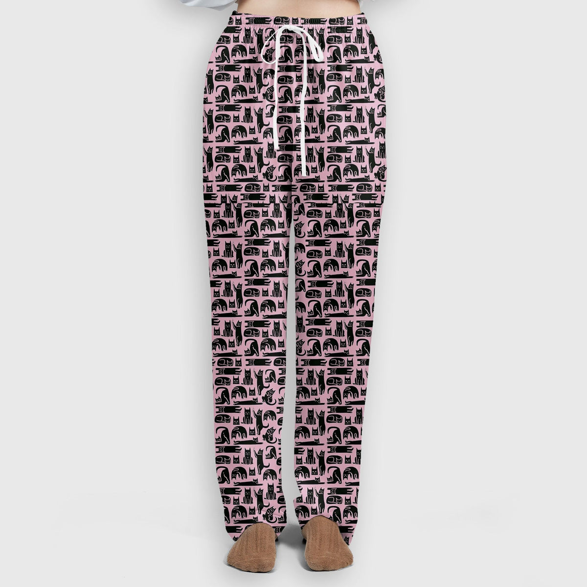 Funny Cat Poses Nurse Scrub Set
