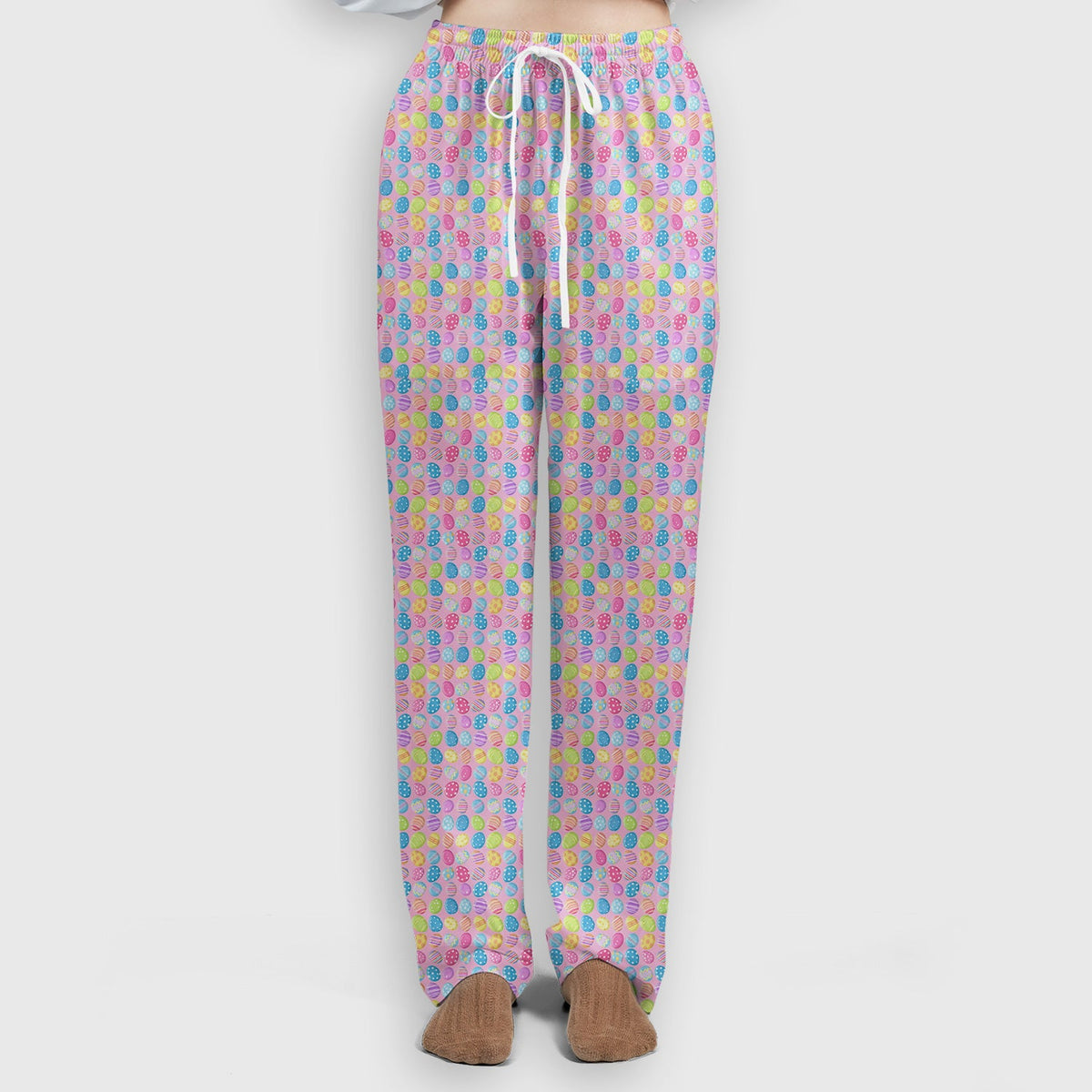 Colorful Easter Eggs Nurse Scrub Set