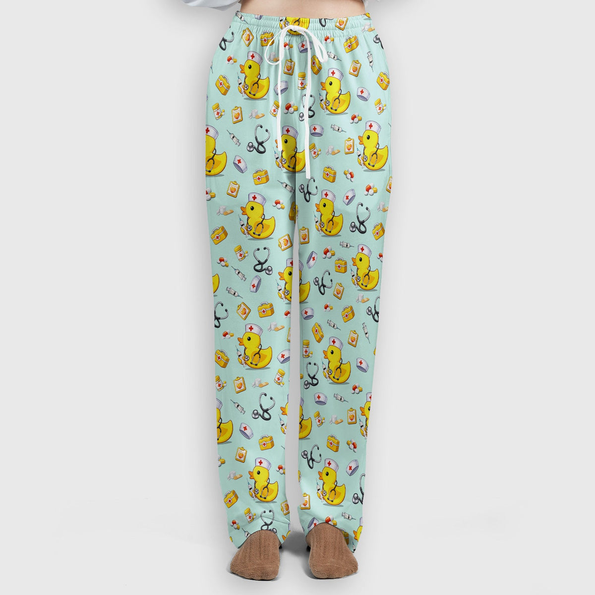 Medical Duck Nurse Scrub Set