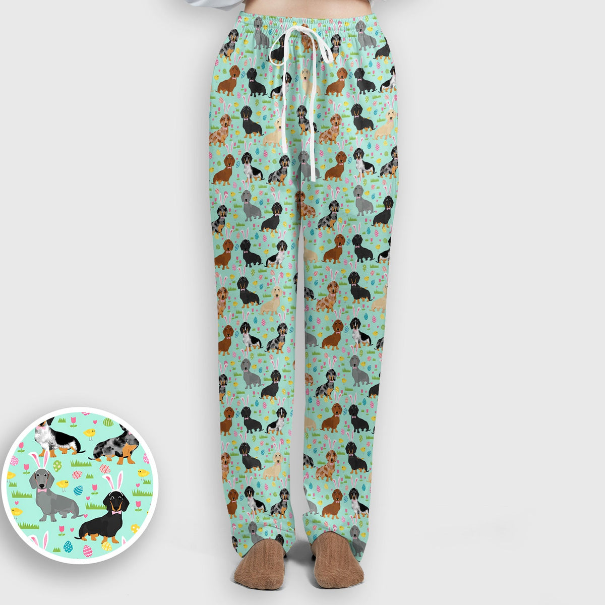 Dachshund Dog Nurse Scrub Set - Easter Gift