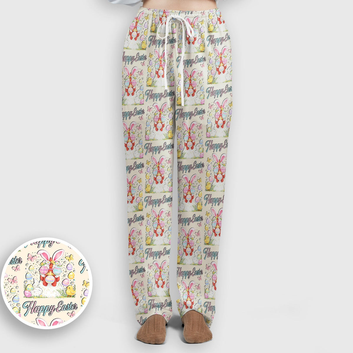 Bunny Eggs Nurse Scrub Set - Easter Gift