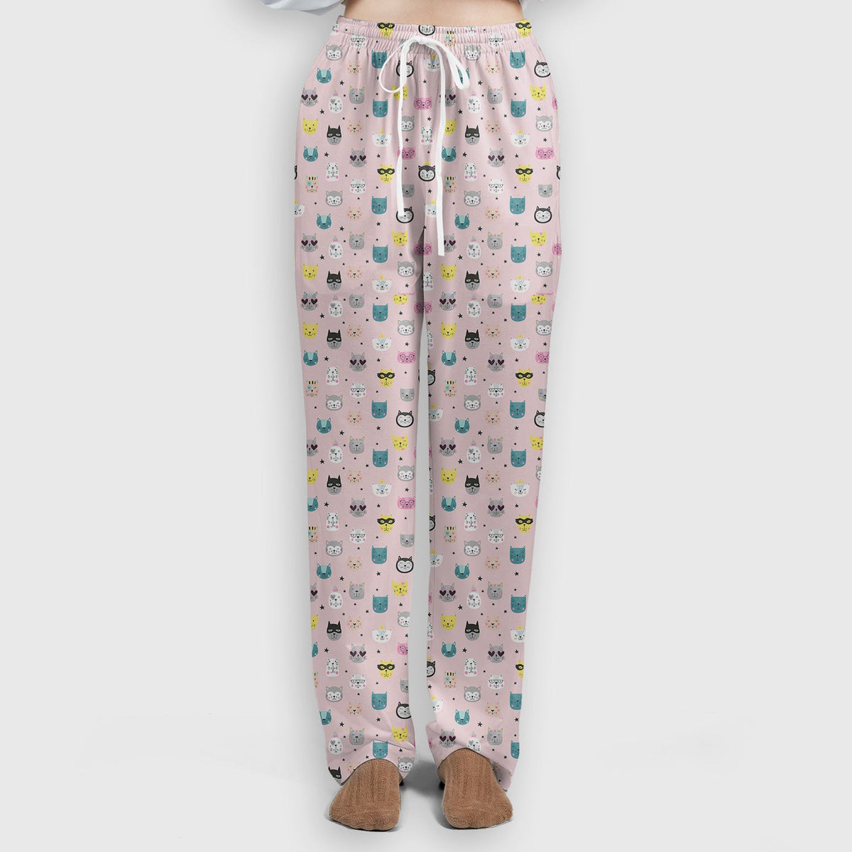 Colorful Kitty Nurse Scrub Set