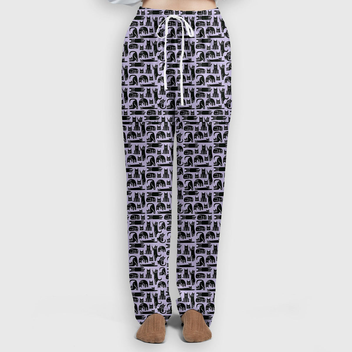 Funny Cat Poses Nurse Scrub Set