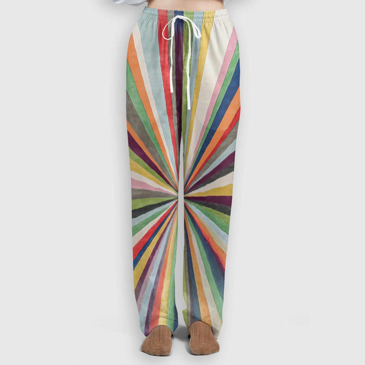 Chill Raccoon Rainbow Music Nurse Scrub Set