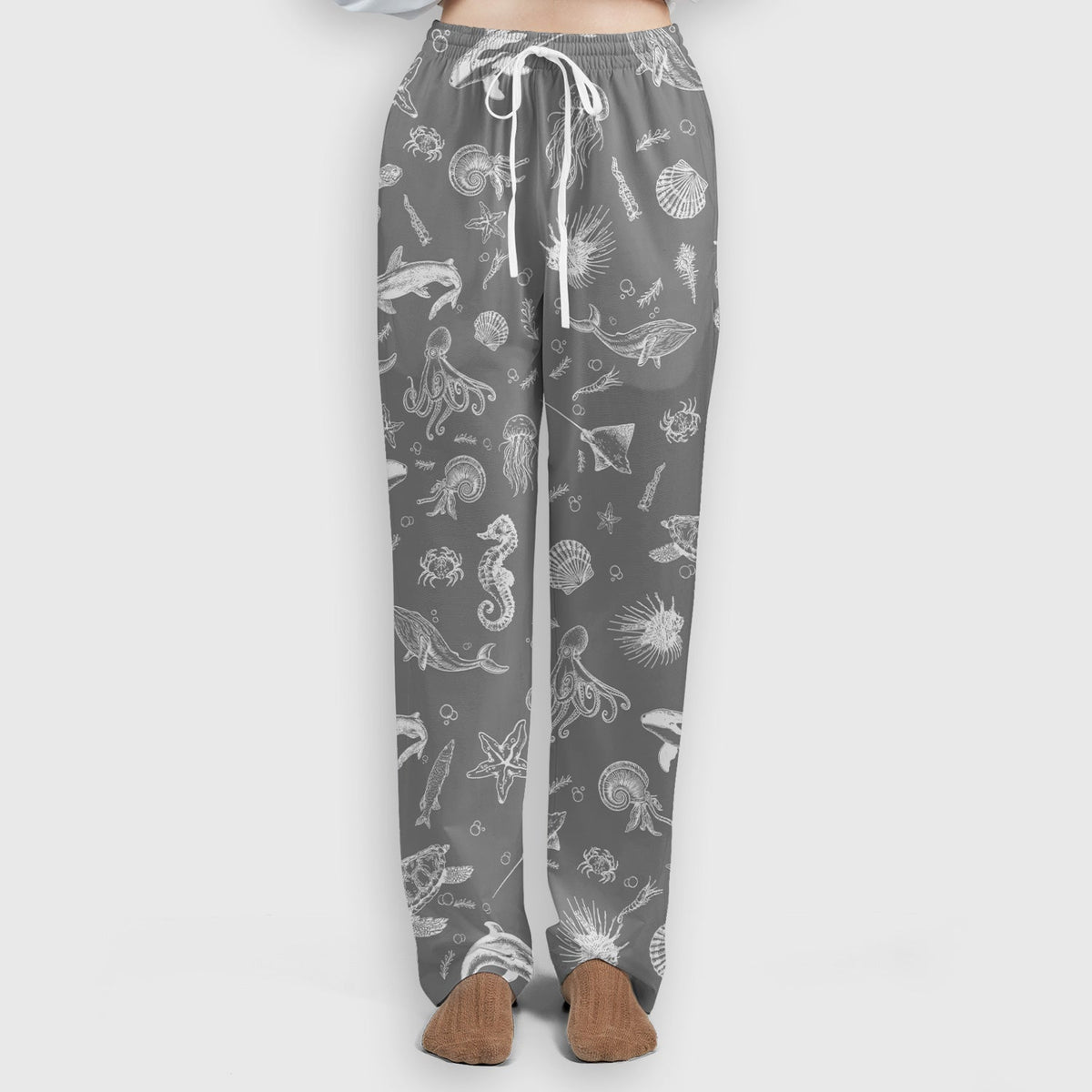 Marine Sea Life Nurse Scrub Set