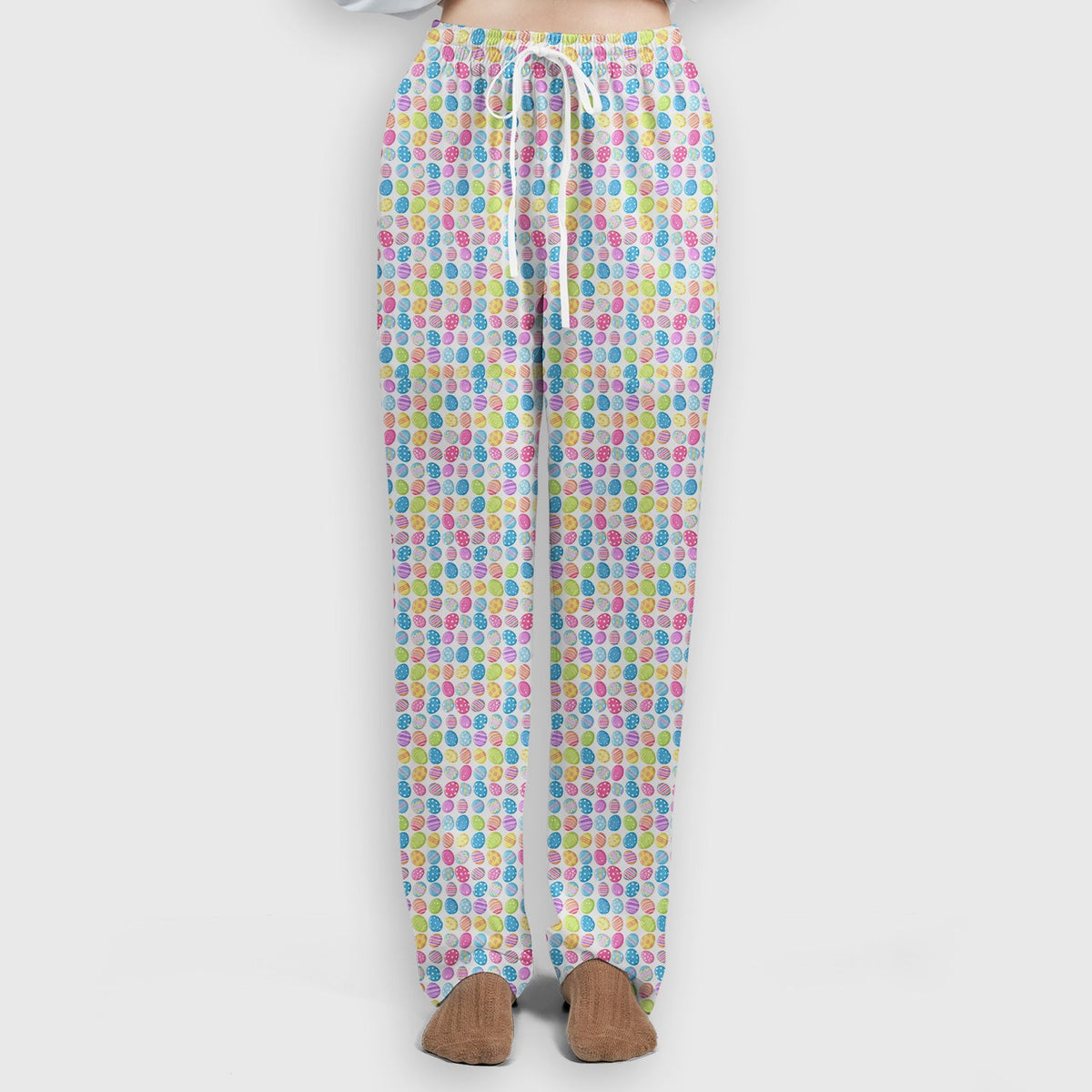 Colorful Easter Eggs Nurse Scrub Set