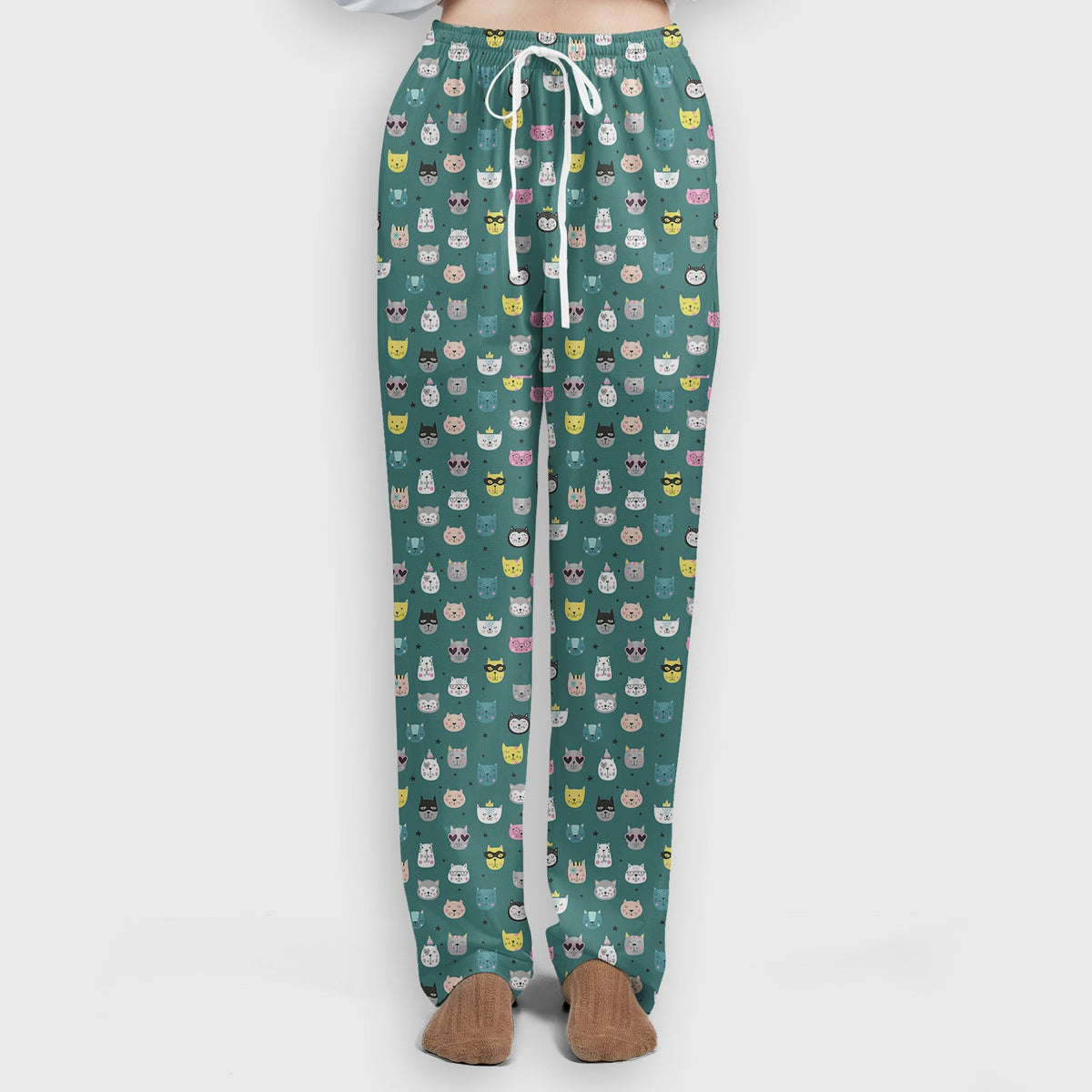 Colorful Kitty Nurse Scrub Set
