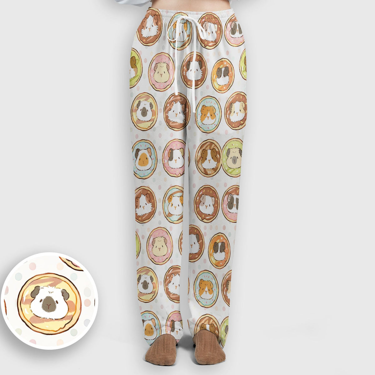 Guinea Pig Donut Nurse Scrub Set