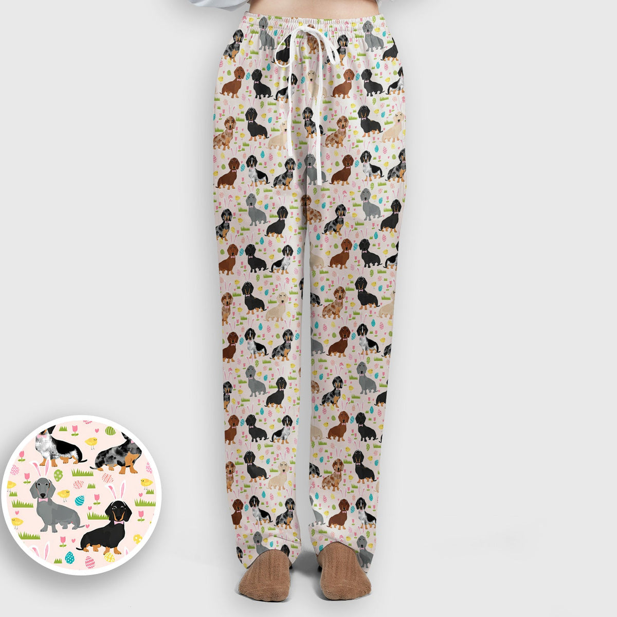 Dachshund Dog Nurse Scrub Set - Easter Gift