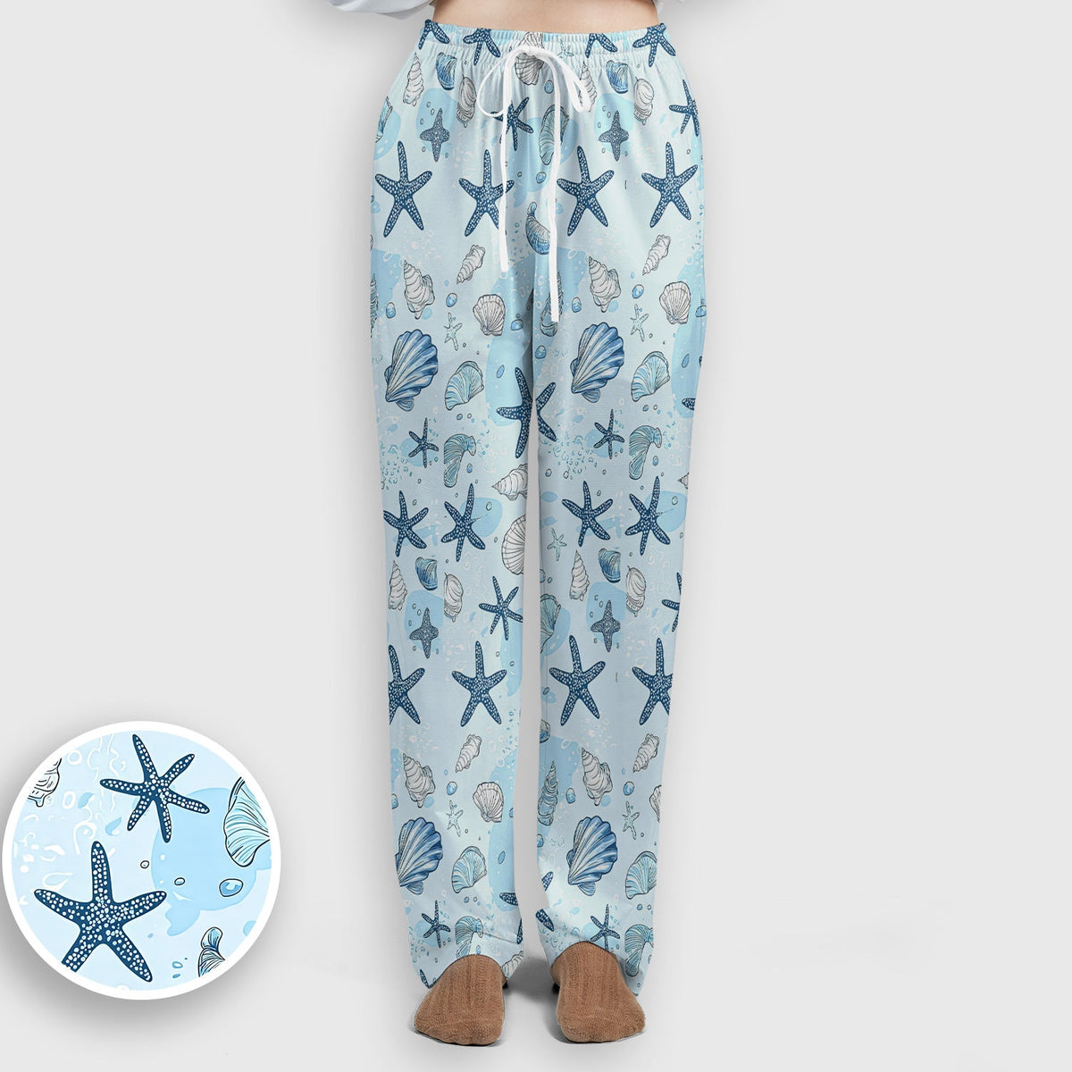 Ocean Shell Starfish Nurse Scrub Set