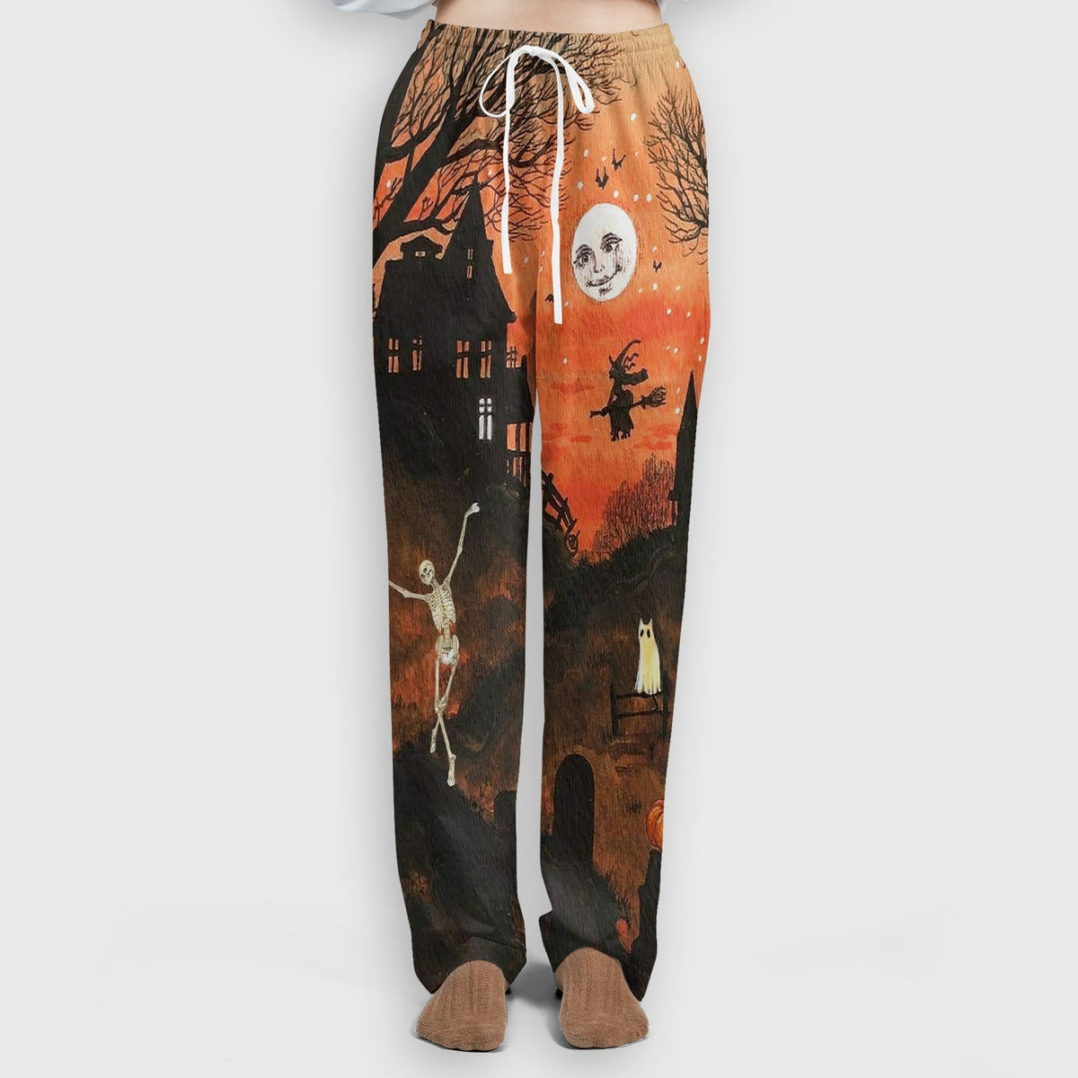 Haunted House Nurse Scrub Set - Halloween Gift