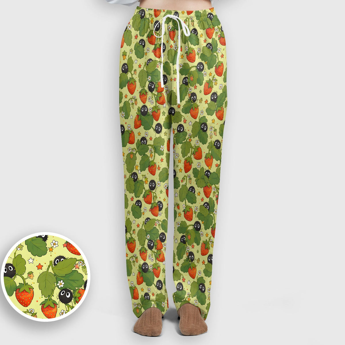 Strawberry Soot Sprite Nurse Scrub Set