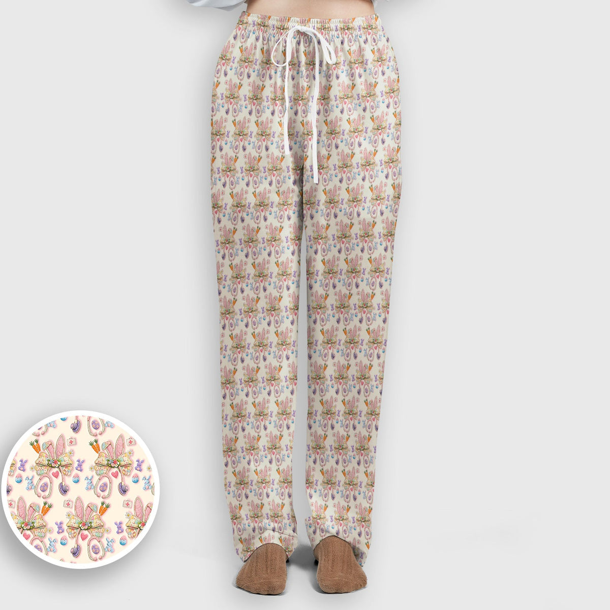 Bunny Stethoscope Nurse Scrub Set - Easter Gift