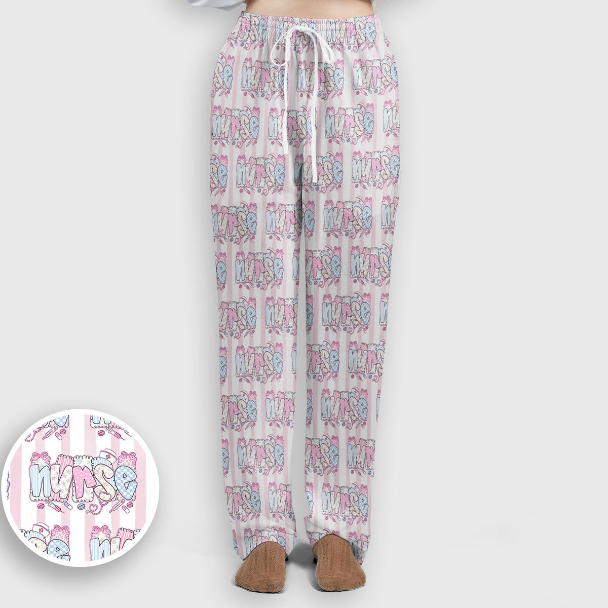 Pastel Nurse Scrub Set