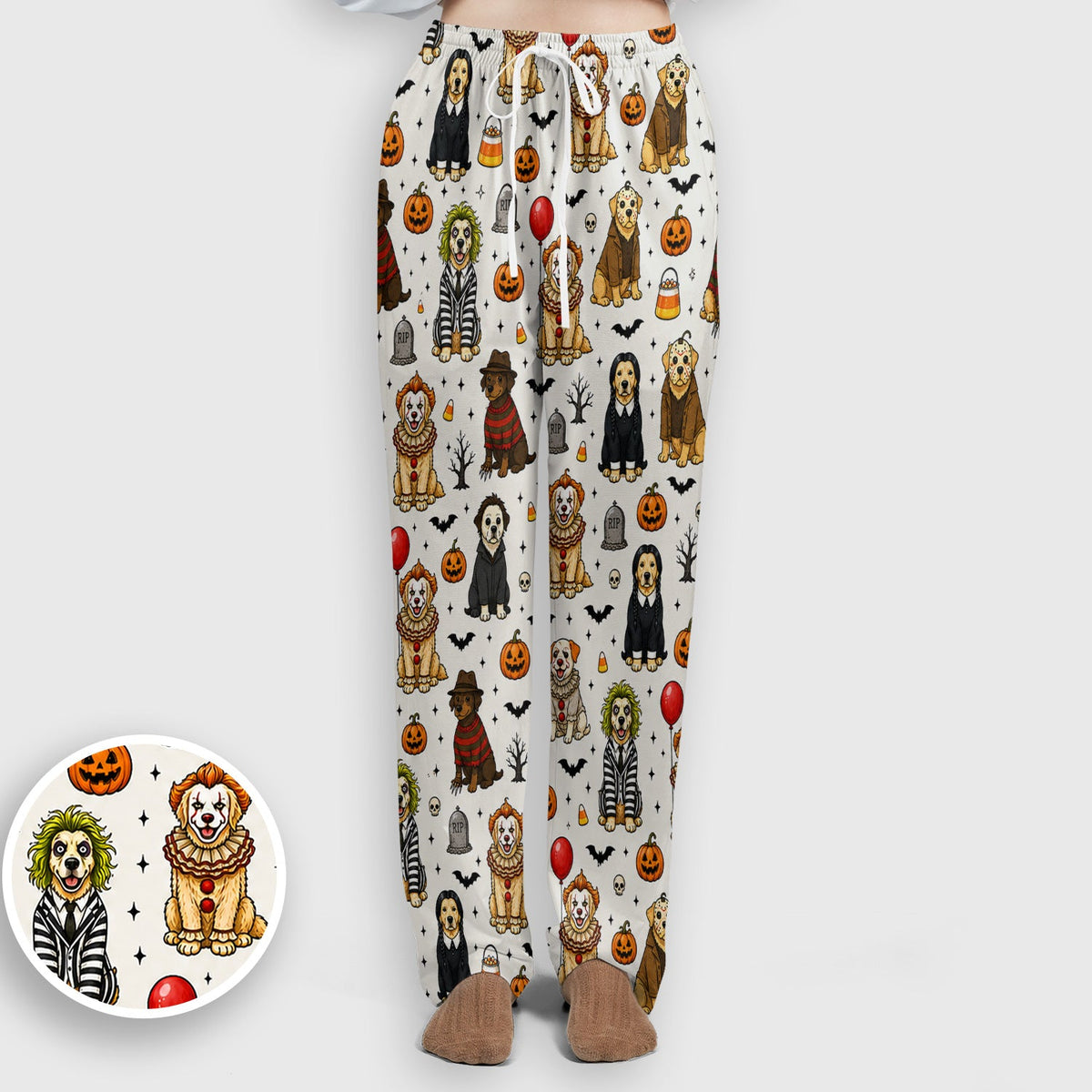 Halloween Dog Nurse Scrub Set