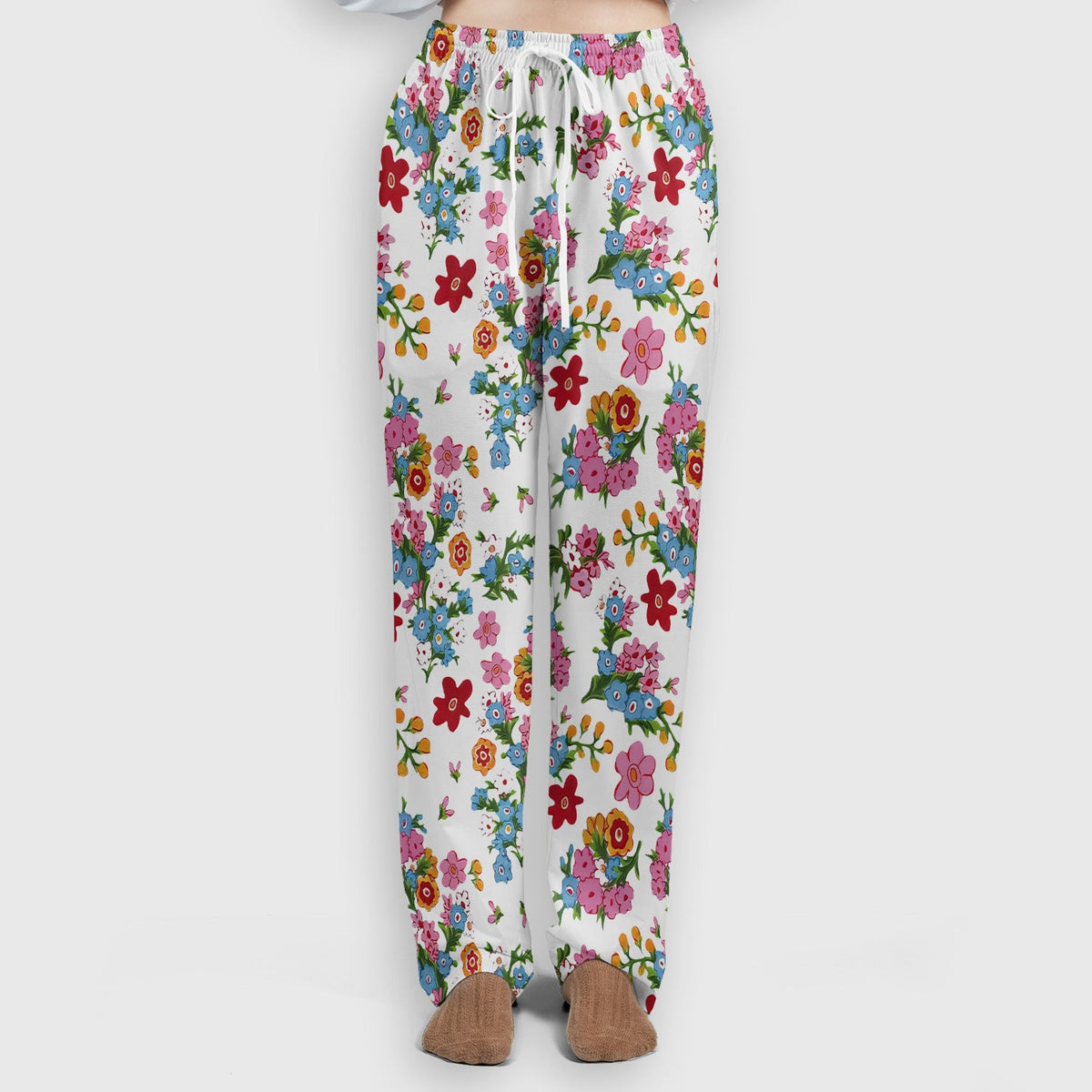 Vintage Floral Bouquet Nurse Scrub Set