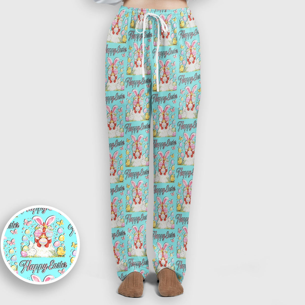 Bunny Eggs Nurse Scrub Set - Easter Gift