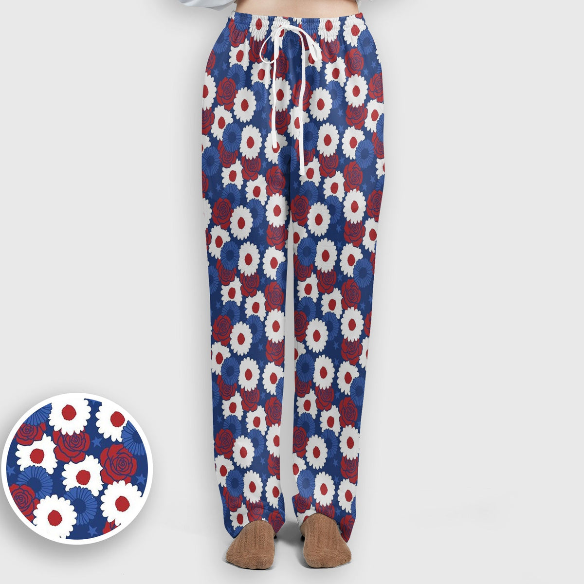 Daisy Rose Floral Nurse Scrub Set