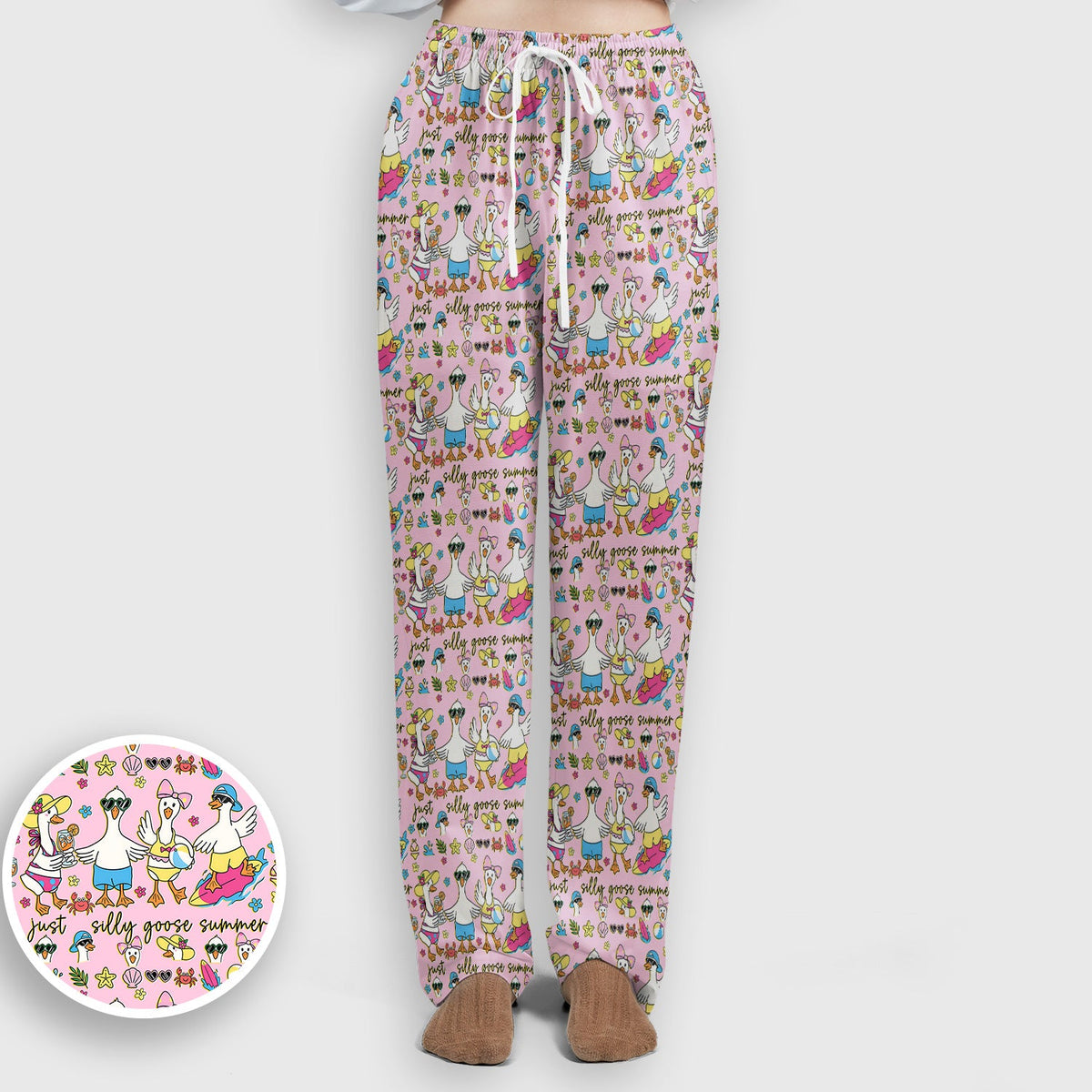 Silly Goose Summer Nurse Scrub Set