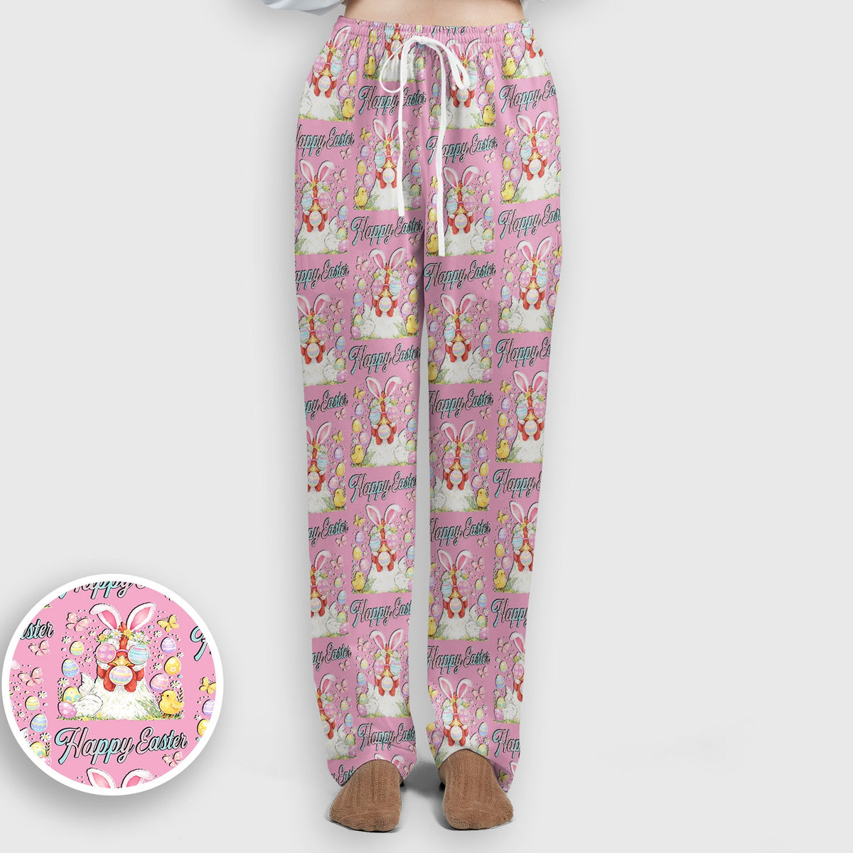 Bunny Eggs Nurse Scrub Set - Easter Gift