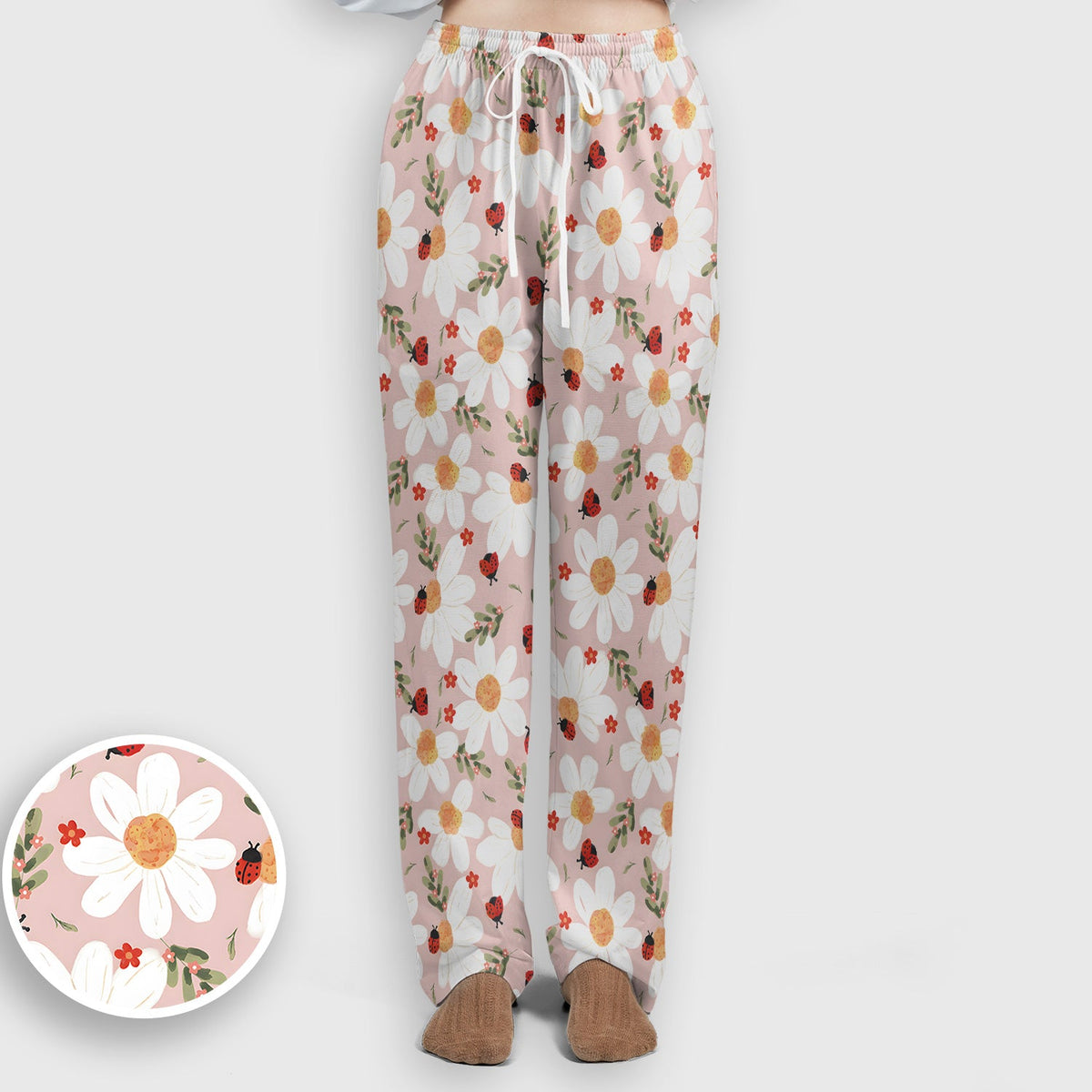 Daisy Ladybug Garden Nurse Scrub Set