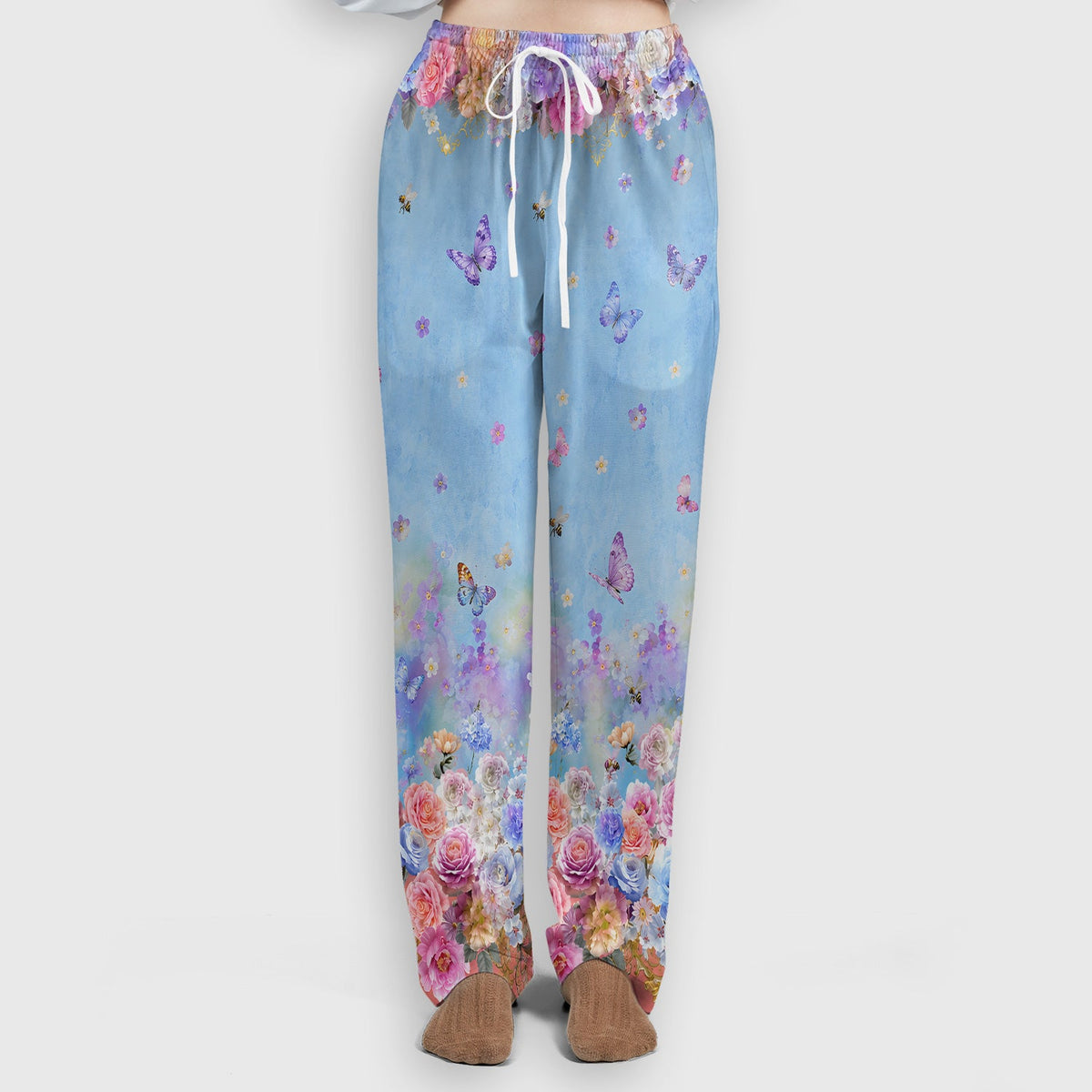 Pastel Flower Garden Nurse Scrub Set