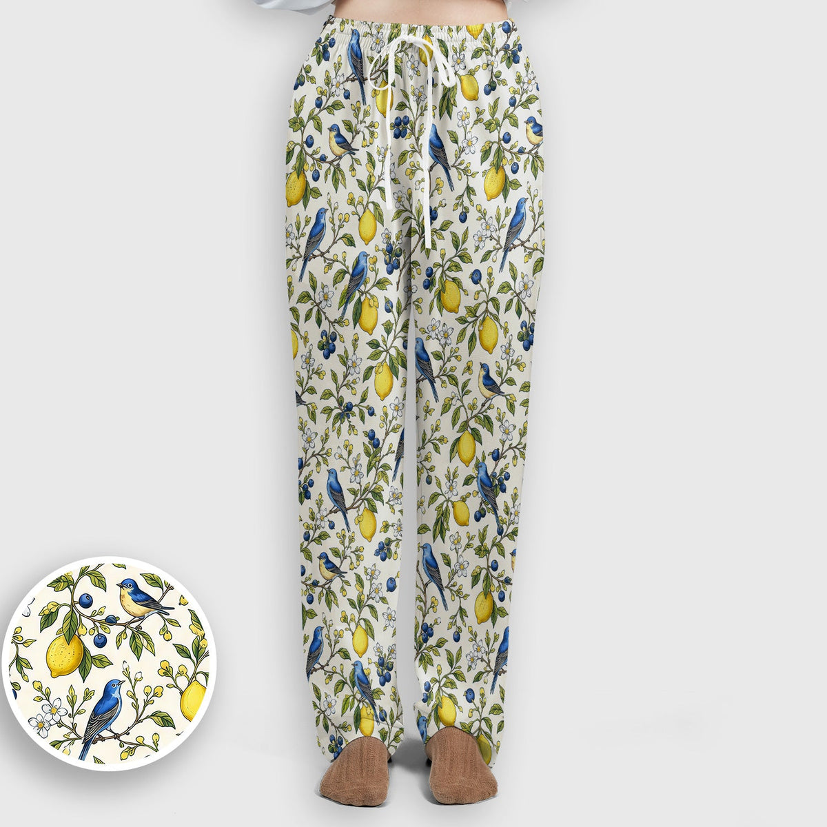 Bluebird Lemon Blossom Nurse Scrub Set