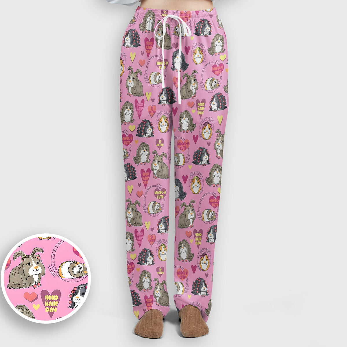 Guinea Pig Heart Nurse Scrub Set